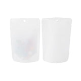 Standbodenbeutel Kraftpapier Weiß Umweltfreundlich 102x60x152 mm - 100 Stk