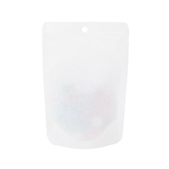 Stand Up Pouch Kraft White Eco