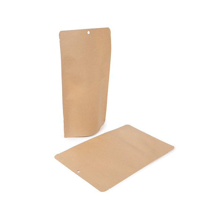 Standbodennbeutel Kraftpapier Umweltfreundlich 172x89x286 mm - 100 Stk