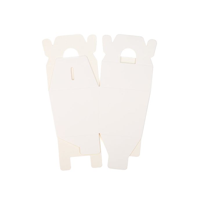 Pappschachteln mit Fenster Weiss 60x51x54mm - 25 Stk