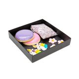 Schwarz Pappschachteln Boden 130x25x133mm - 25 Stk