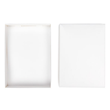 Pappschachtelböden Weiß 137x25x191mm - 25 Stk