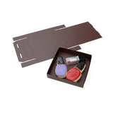 Pappschachtelböden Schokoladenbraun 130x25x133mm - 25 Stk