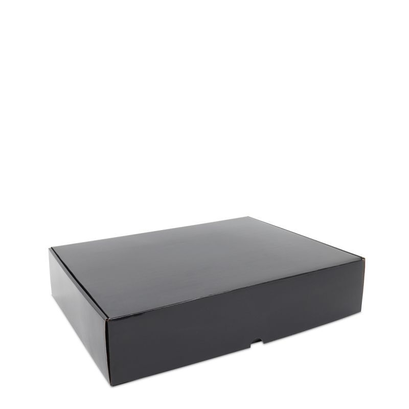 Versandkartons 415x305x85mm Schwarz - 50 Stk