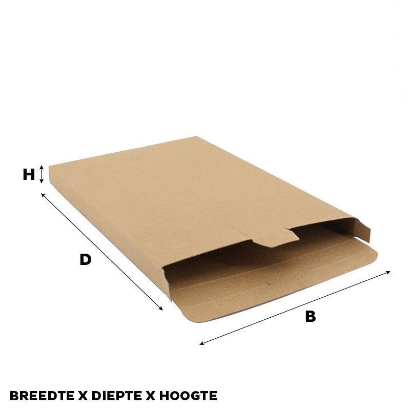 Shipping boxes 240x350x29mm Brown 