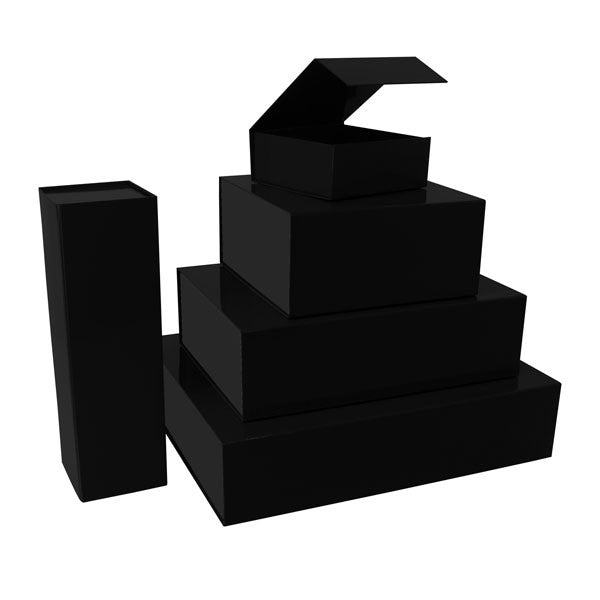 Magnet boxes 350x250x100mm Black 