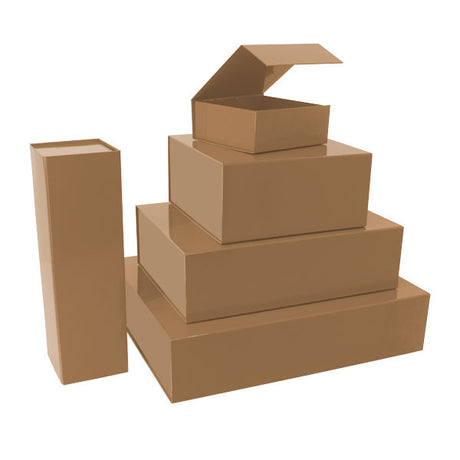 Magnet boxes 350x250x100mm Brown 
