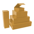 Magnet boxes 140x145x57mm Gold 