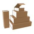 Magnet boxes 330x100x100mm Brown/white 