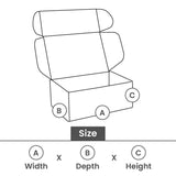 Versandkartons Graskarton 27x20x13cm - 50 Stück