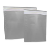 Papier-Versandtaschen 300x360+80mm Silber - 250 Stk
