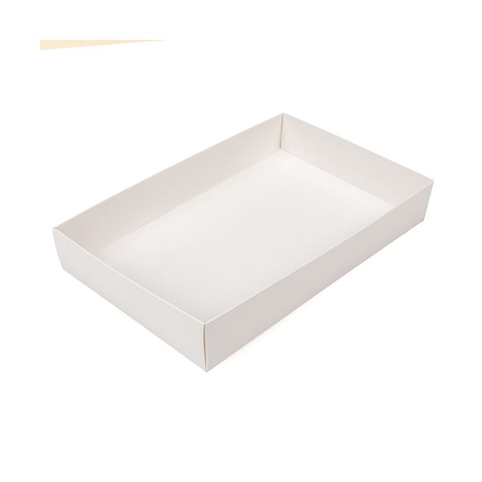 Kraft Box Bottom White 152x38x241 mm 