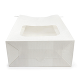Blockbodenbeutel Weiß 15,2x7x26,7cm - 100 Stück