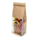 Blockbodenbeutel Kraft 8,9x6,4x25,4cm - 100 Stück