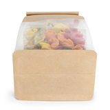 Blockbodenbeutel Kraft 8,9x6,4x25,4cm - 100 Stück