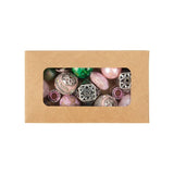 Kraft-Box mit Fenster 54x13x92 mm - 25 Stk