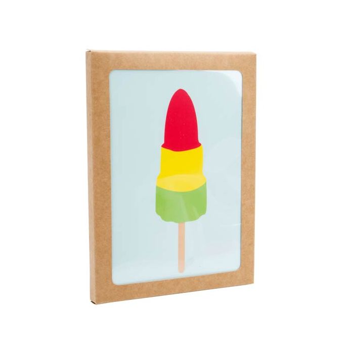 Pappschachteln Kraftpapier | mit Fenster | 137x13x187mm - 25 Stk