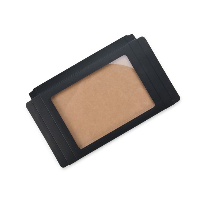 Pappschachteln Mattschwarz 125x15x168mm - 25 Stk