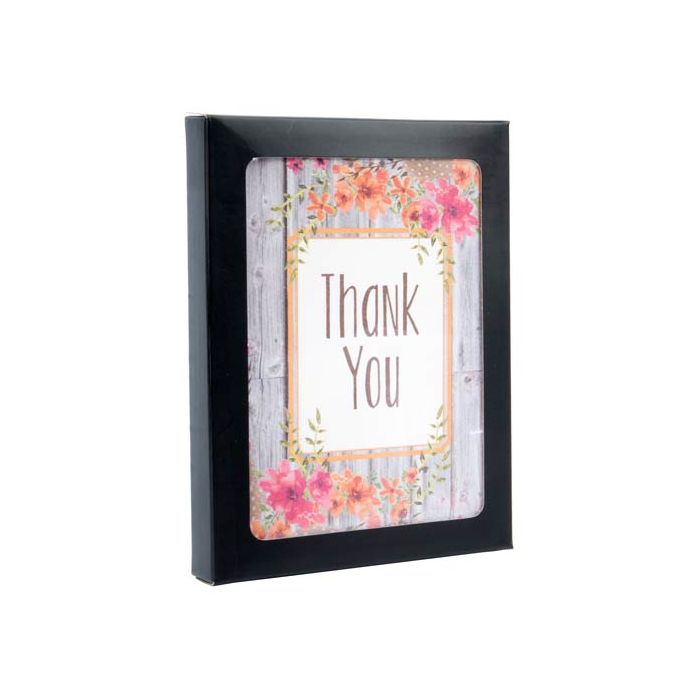 Pappschachteln Mattschwarz 125x15x168mm - 25 Stk