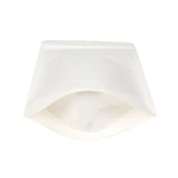 Standbodenbeutel Weiß Kraftpapier Umweltfreundlich 172x89x286 mm - 100 Stk