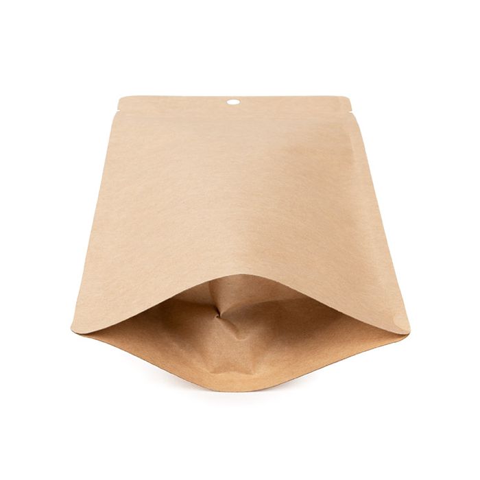 Standbodenbeutel Kraftpapier 10,8x6x23,8 cm - 100 Stk