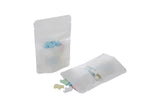 Standbodenbeutel weiß Kraftpapier | 28 Gramm | 8x5x13 cm - 100 Stk