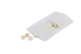 Standbodenbeutel weiß Kraftpapier | 57 Gramm | 10,2x6x15,2 cm - 100 Stk