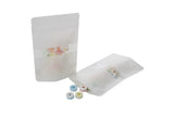 Standbodenbeutel weiß Kraftpapier | 57 Gramm | 10,2x6x15,2 cm - 100 Stk