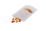 Standbodenbeutel weiß Kraftpapier | 113 Gramm | 13x8x20,5 cm - 100 Stk