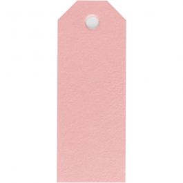 Anhängeetiketten Manilla Hellrot 3x8cm - 20 Stk