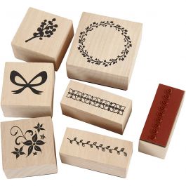 Stempel Natur 2.6cm - 7 Stk