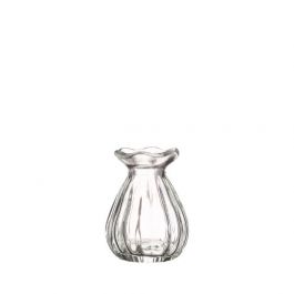 Blumenvase Ø7 h: 9 cm Transparent - 12 Stk