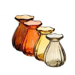 Blumenvase Ø7 h: 9 cm Assorti - 12 Stk