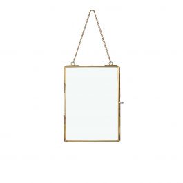 Rahmen für Trockenblumen Gold 13x18cm - 6 Stk