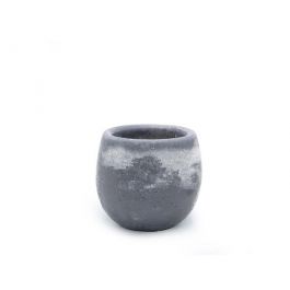 Aromaschale Dunkelgrau Lavendel Duft Ø9x8 cm - 6 Stk