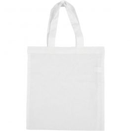 Einkaufstasche Weiß 28x30cm - 1 Stk