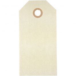 Anhängeetiketten Manilla Natur 50x100mm - 20 Stk