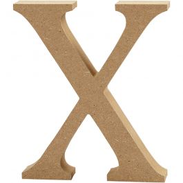 Buchstabe X, 130x20mm MDF - 1 Stk