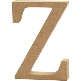 Buchstabe Z, 80x15mm, MDF - 1 Stk