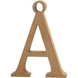 Buchstabe Å, 80x15mm, MDF - 1 Stk