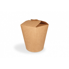 Wok to Go Becher 100x115mm 32oz 1000ml kraft - 500 Stück