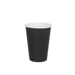 Kaffeetasse Karton 180cc 7.5oz Ø70mm Schwarz FSC® zertifiziert - 2.500 Stück