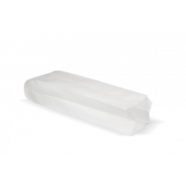 Snack-Tüten Papier 95x65x320mm weiß 45gr - 1.800 Stück