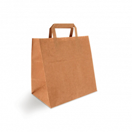 Papiertragetaschen 260x170x270mm braun - 250 Stück