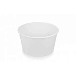 Salad Poke Schale 1000ml 32oz Ø148x78mm weiß - 300 Stück