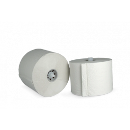 Toilettenpapier mit Kappe 2 Lagen weiß T4 - 36 Stück