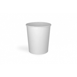 Suppentasse Karton 1000ml Ø118mm 32oz weiß - 500 Stück