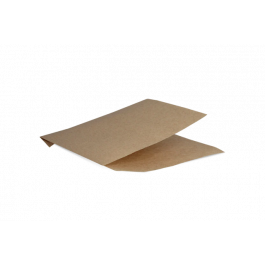 Hamburger Tüte 160x160mm kraft fettbeständiges Papier - 2.000 Stück