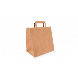 Papiertragetaschen 260x170x270mm braun - 250 Stück