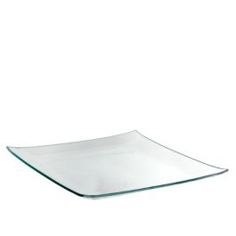 Glasschale viereckig 25x25x2cm - 1 Stk